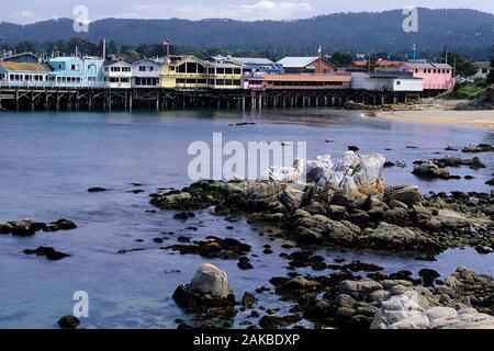 Fisherman's Wharf, Monterey, California, USA Stock Photo
