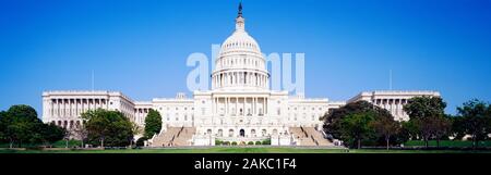 Exterior view of US Capitol, Washington DC, USA Stock Photo