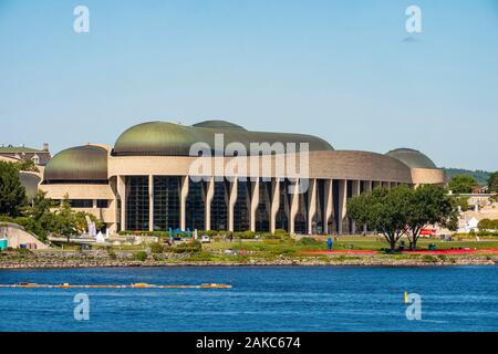 Canada, Quebec province, Outaouais region, Gatineau, The Canadian museum of History, formerly Canadian museum of Civilization Stock Photo