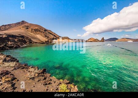 Ecuador, Galapagos Archipelago, listed as World Heritage by UNESCO, Bartolomé Island Stock Photo