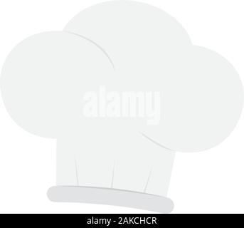 Professional chef hat Stock Vector