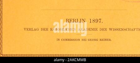 Sitzungsberichte der Königlich Preussischen Akademie der Wissenschaften zu Berlin . hteter Antr.ag kann,sobald d.-is Mannscript druckfertig vorliegt,gestellt und sogleich zur Abstimmung gebracht werden.] §29.1. Der redigireiide Secretar ist für den Inhalt desgescliäftliclien Tlieils der Sitzungsberichte vcrantwortlieli.Für alle übriffeii Theilo diTselhcii sind riaili jederHiiIiluns- nur die crfasser veranlwortlieli. Die Akademie rerxendef ihre -Sihiingxherkhie oder die ^Mathematischen und ]Saturu-i.s&gt;:en.ichaßlichenIHittheilun qen an diejenigen Sielten, mit denen sie im Schriftverkehr ste Stock Photo