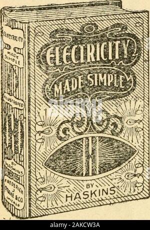 Pattern making and foundry practice; a plain statement of the methods of wood pattern making, as practiced in modern pattern shops, with complete instructions for sweep work and notes on foundry practice, together with numerous drawings taken from actual patterns .. . to Chemi-cal Batteries and Light and Power; two each to Terrestrial Magnetismand Electro-Magnetism; one each to Atmospheric Electricity; LightningRods; Electro-chemistry; Applied Electro-Magnetism; Force, Workand Energy; Practical Application of Ohms Law; also a chapter uponMethods of Developing Electricity, other than Chemical. Stock Photo