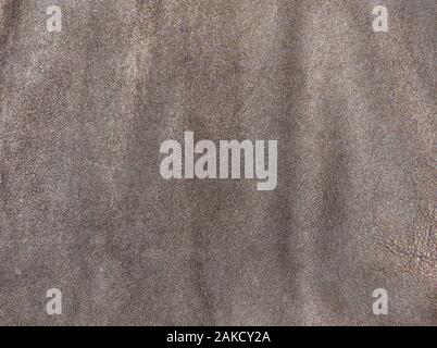 Brown suede leather Stock Photo