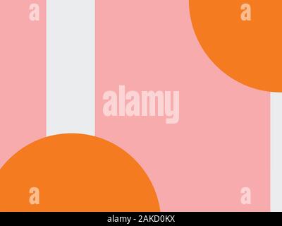 Geometric Abstract Circles Pattern for Background Stock Photo