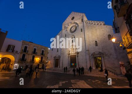 Bari Cathedral - Cattedrale di San Sabino, Bari, Apulia, Italy Stock Photo