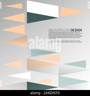 abstract vector background. texture triangle shape . New texture for your design. Stock Vector