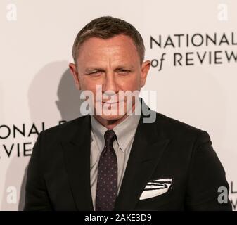 New York, NY - January 8, 2020: Daniel Craig attends the 2020 National Board Of Review Gala at Cipriani 42nd street Stock Photo