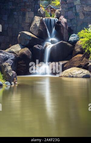 Japanese Garden, located in Santiago de Chile Stock Photo