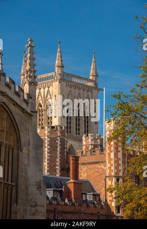 UK, England, Cambridgeshire, Cambridge, St. John's College Stock Photo