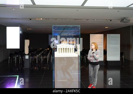 Athens, Greece - Dec 22, 2019: Exhibition in The Acropolis Museum in Athens, Greece, Europe Stock Photo