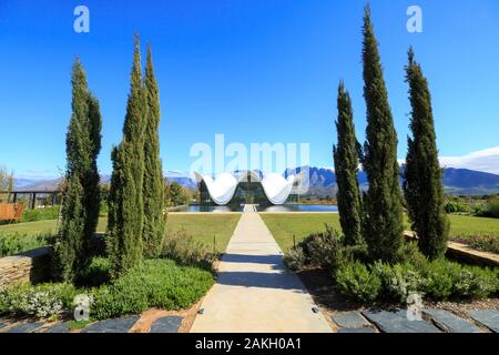 South Africa, Western Cape, Bosjes Chapel, Worcester Region Stock Photo