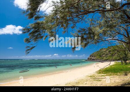 Mauritius, Rodrigues island, Baladirou cove Stock Photo