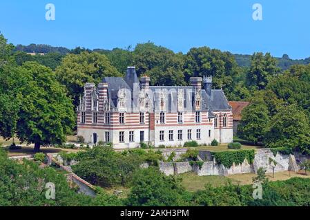 France Seine Maritime Saint Maurice D Etelan The Castle Of Etelan Aerial View Stock Photo Alamy
