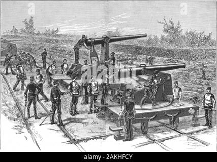 Scientific American Volume 59 Number 23 (December 1888) . fight, whoserved with distinction in other naval engagementsduring the civil war, and who has made a careful in-spection of the new vessel, said he was much disap-pointed with her design. No attempt whatever seemsto have been made to protect the vital parts of thisinfernal triumph in the slightest. Her boilers andengines are as much above the water line as below, andno protection is given to the boilers except coal, which,of course, will not be there when most needed to pro-tect them from the solid shots of the enemy. Both ofher engines Stock Photo