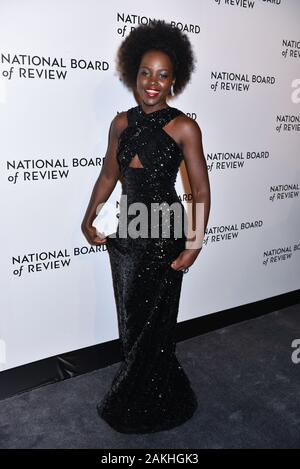 Lupita Nyong'o attends the 2020 National Board Of Review Gala on January 08, 2020 in New York City. Stock Photo