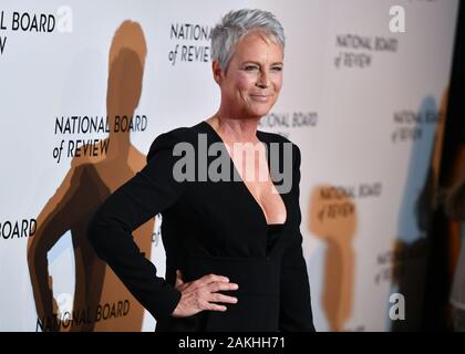 Jamie Lee Curtis attends the 2020 National Board Of Review Gala on January 08, 2020 in New York City. Stock Photo