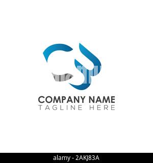 Initial CB Letter Logo With Creative Modern Business Typography Vector Template. Creative Abstract Letter CB Logo Vector. Stock Vector