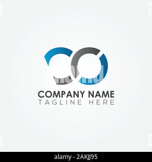 Initial CO Letter Logo With Creative Modern Business Typography Vector Template. Creative Abstract Letter CO Logo Design Stock Vector