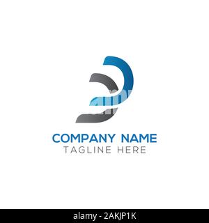 Initial DD Letter Logo With Creative Modern Business Typography Vector Template. Creative Abstract Letter DD Logo Vector. Stock Vector