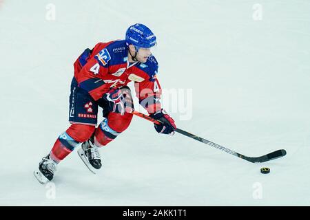 Mannheim, Germany. 09th Jan, 2020. Ice hockey: DEL, 36th matchday ...