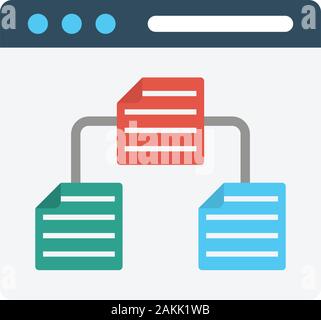 files Stock Vector