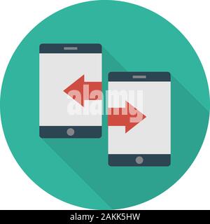 file sharing Stock Vector