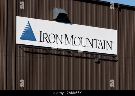 Indianapolis - Circa January 2020: Iron Mountain Record Management