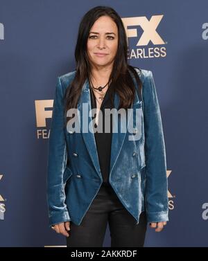 Pamela Adlon arrives at the FX Networks Winter TCA Starwalk held at The Langham Huntington in Pasadena, CA on Thursday, ?January 9, 2020.  (Photo By Sthanlee B. Mirador/Sipa USA) Stock Photo