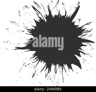 grunge splash vector