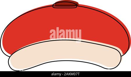 Isolated winter hat icon Stock Vector