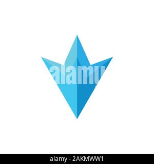 Abstract red diamond logo icon and design element Stock Vector Image ...