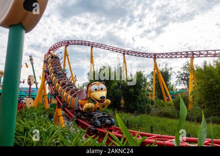 Slinky Dog Dash Rollercoaster Ride at Hollywood Studios Park at Walt Disney  World in Orlando, FL Editorial Stock Photo - Image of family, meet:  191458173