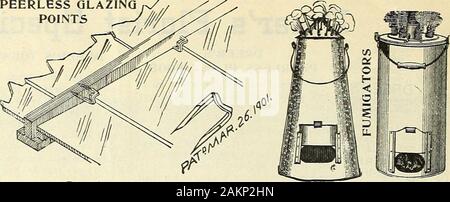 Dreer's wholesale price list for 1904 : decorative hardy garden greenhouse and other plants bulbs tools, fertilizers, insecticides, sundries, etc . MOLE TRAPS & r^^^ PEERLESS GLAZINGPOINTS. Stock Photo