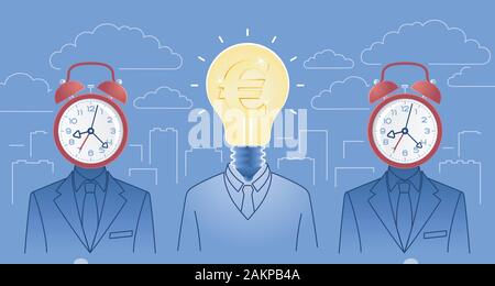 Creativeness In Business Stock Vector