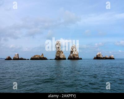 Dalian, liaoning province ZhuangHe the wangs island scenery Stock Photo