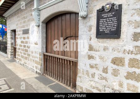 Jan 5, 2020 Museo ni Jose Rizal Scene, Calamba, Philippines Stock Photo