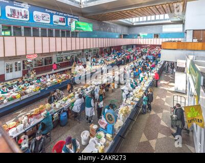 Famous Green Bazaar in Almaty Stock Photo