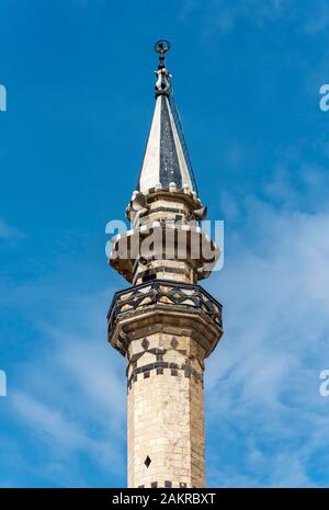 Abu Darwish Mosque, Amman, Jordan Stock Photo