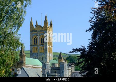 Buckfast Abbey nr Buckfastleigh Torquay Devon England Stock Photo