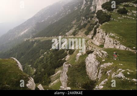 bocchetta portule, altopiano di asiago Stock Photo