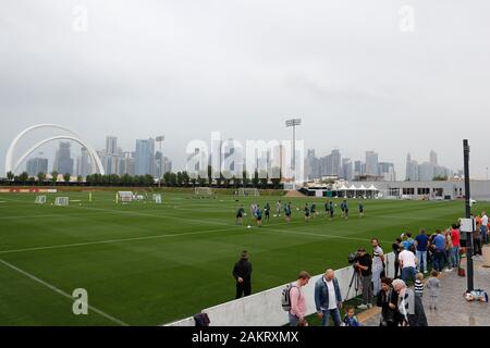 Doha, Qatar. 10th Jan, 2020. DOHA, 10-01-2020, Aspire Park, season 2019/2020, Trainingscamp, overview Credit: Pro Shots/Alamy Live News Stock Photo