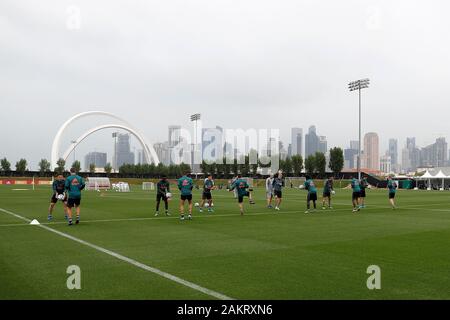 Doha, Qatar. 10th Jan, 2020. DOHA, 10-01-2020, Aspire Park, season 2019/2020, Trainingscamp, overview Credit: Pro Shots/Alamy Live News Stock Photo