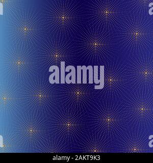 Blue background with stars Stock Vector