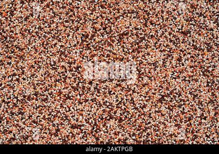 Marble chips plaster for background Stock Photo