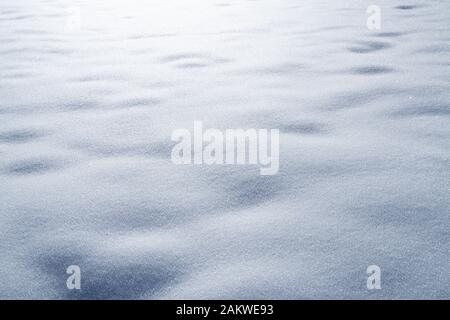Fresh White Fine Snow Background Detail Texture Stock Photo