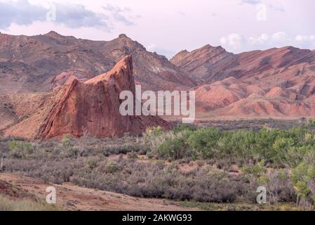 Lower Chinle Wash, Navajo Nation (Utah). Stock Photo