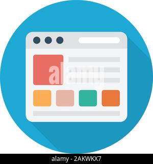 browser Stock Vector