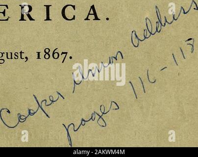 Early speeches of Abraham Lincoln, 1830-1860 . No. 2. HISTORICAL MAGAZINE, AND Notes and Queries CONCERNING The Antiquities, History and Biography OF AMERICA. August, 1867.earlyspeechesofacualinc. 36 Stock Photo