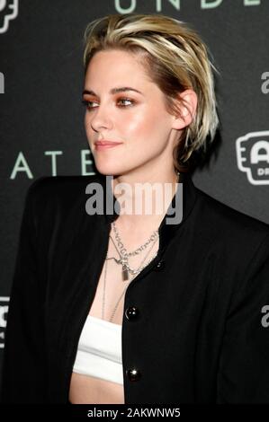 Kristen Stewart attending the 'Underwater' screening at the Alamo Drafthouse Cinema on January 7, 2020 in Los Angeles, California Stock Photo